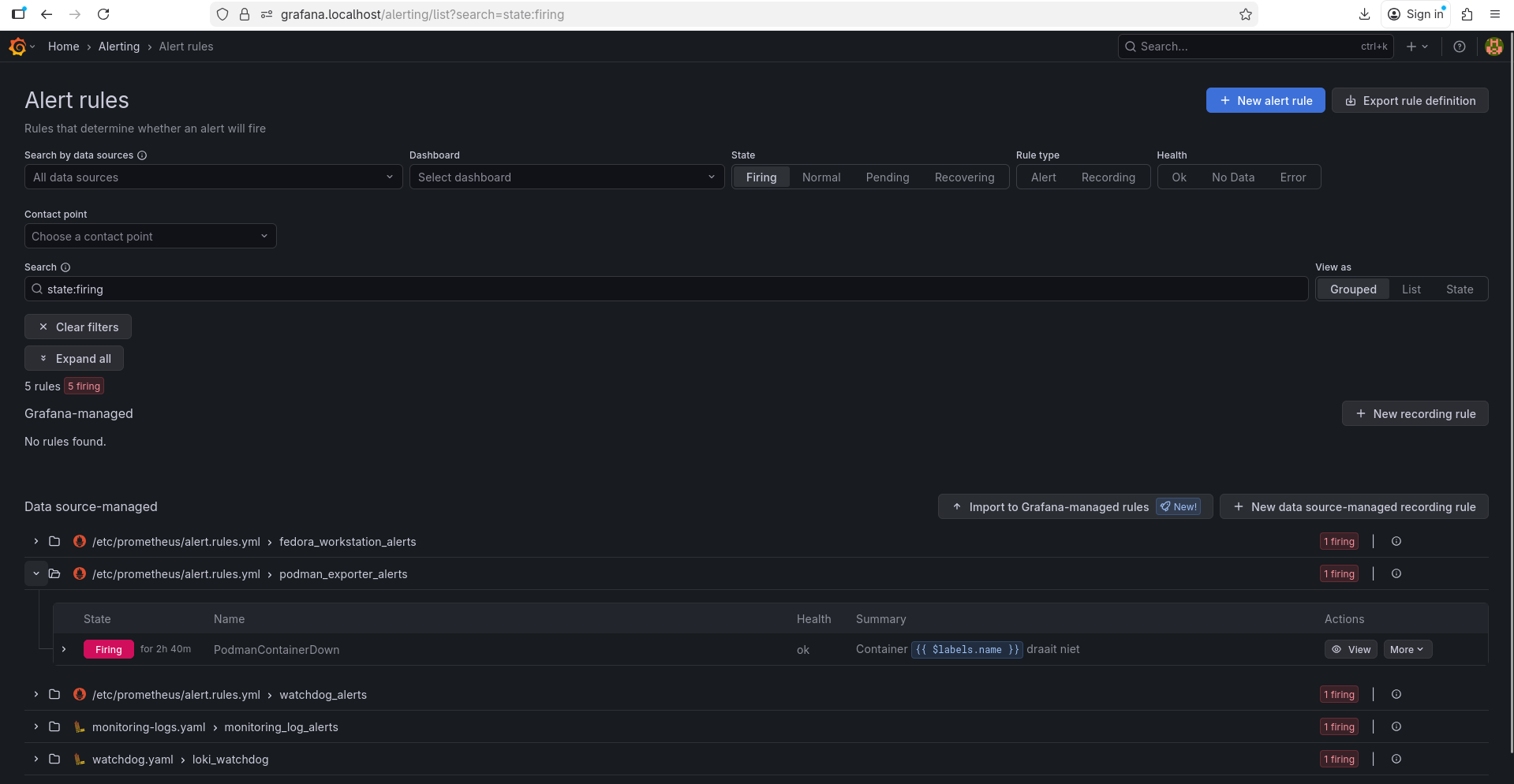 grafana-alerting